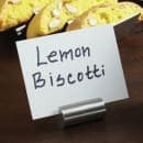 American Metalcraft SRCH125 1 1/4" Table Card Holder, Brushed Stainless thumbnail 2