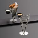 American Metalcraft SS59 5" Conical Basket w/ 1 Cone Capacity, Stainless thumbnail 2