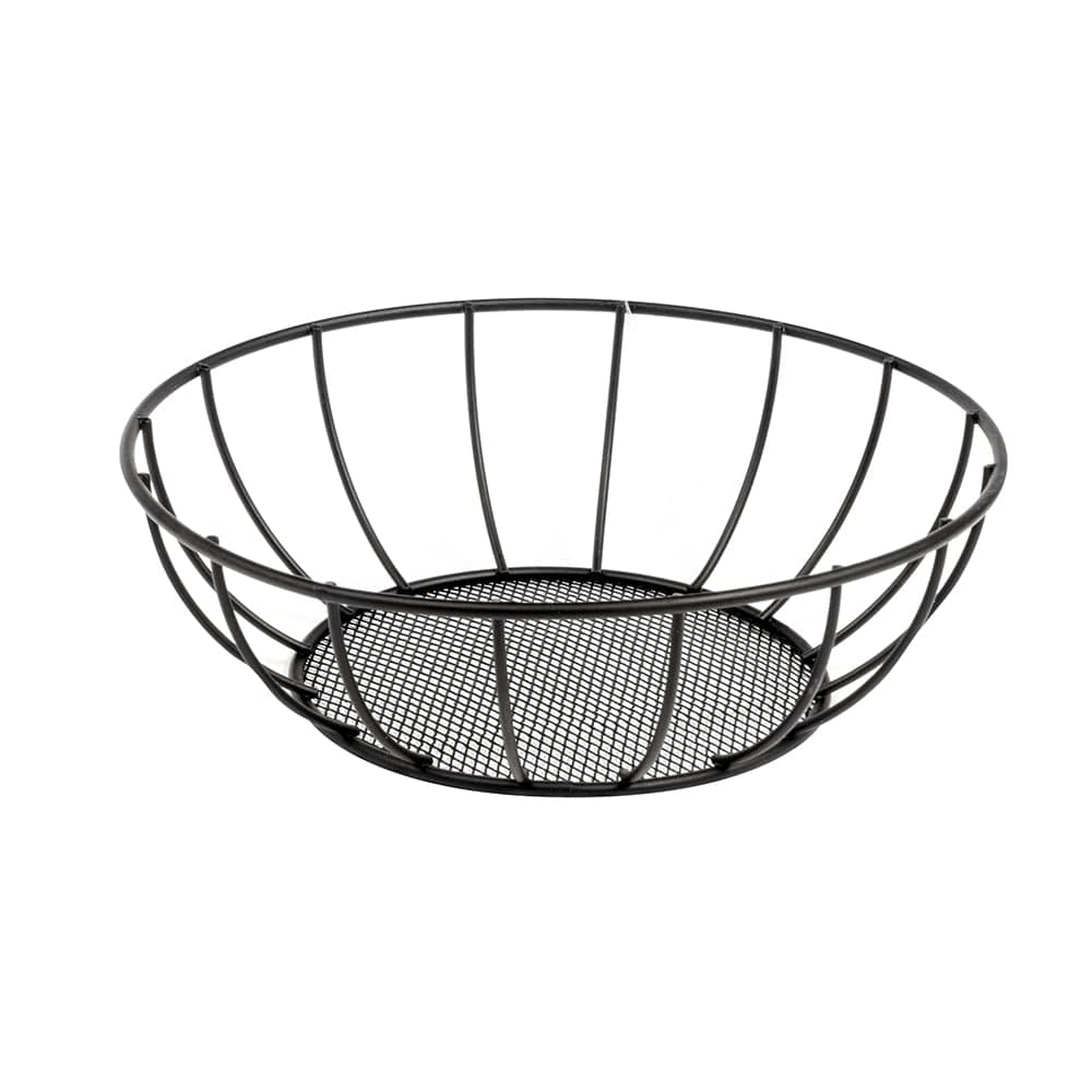 American Metalcraft SSB28 8" Straight Sided Basket w/ Mesh Bottom, Mesh