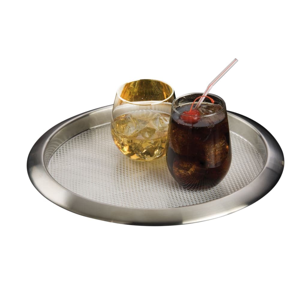 American Metalcraft SSBT14 Bar Tray, Satin Finish, Stainless