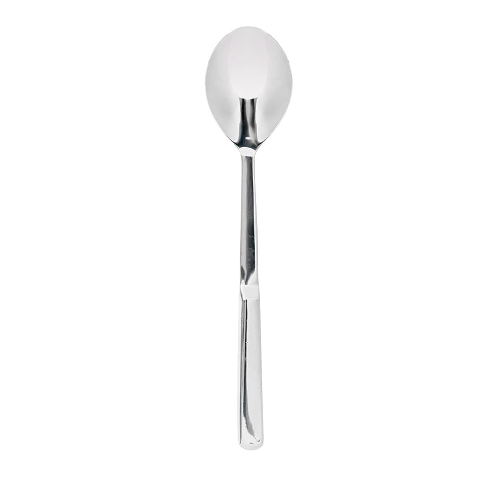 American Metalcraft SSP120 12" Solid Spoon w/ Hollow Handle & Grip Design, Mirror/Stainless