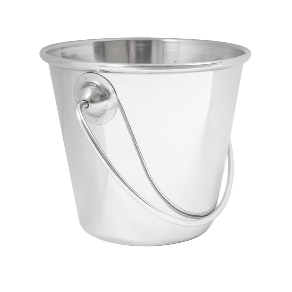 American Metalcraft SSP35 3 1/2" Mini Pail, Mirror Finish, Stainless