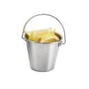American Metalcraft SSP35 3 1/2" Mini Pail, Mirror Finish, Stainless thumbnail 5