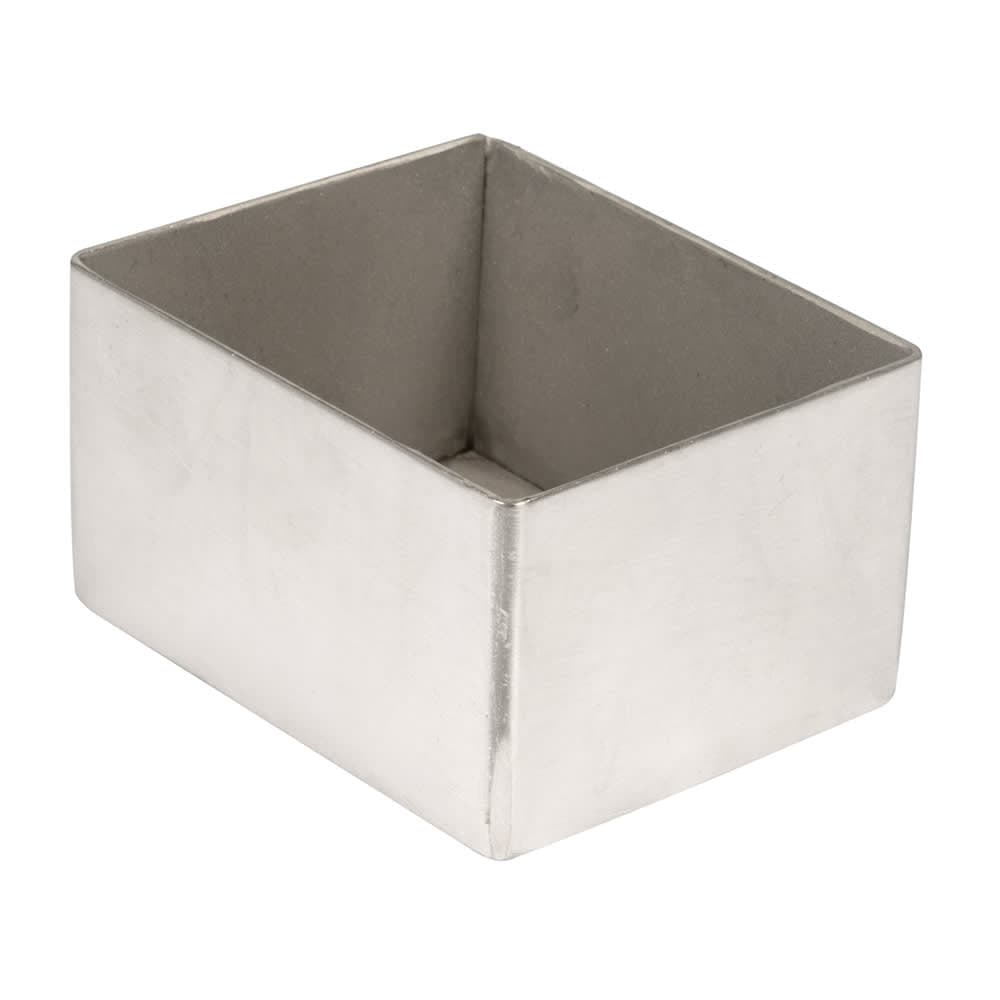 American Metalcraft SSPH4 Rectangular Sugar Caddy - Stainless Steel, Silver