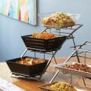 American Metalcraft TASMED 3 Tier Arched Display Stand, 25 1/4" x 10 1/2" x 13 3/4", Chrome thumbnail 2