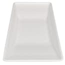American Metalcraft TRPZ18 18 3/8" x 8 1/8" Trapezoid Serving Platter - Melamine, White thumbnail 4
