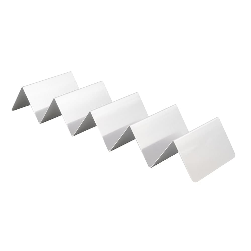 American Metalcraft TSH5 Taco Holder w/ Up To 5 Compartments, Brushed/Stainless