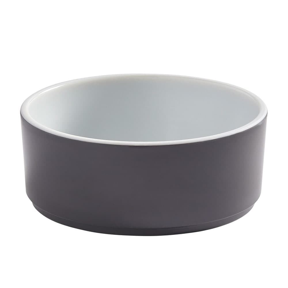 American Metalcraft UBR16GE 16 oz Round Bowl, 5 1/8" Diameter, Melamine, Graphite