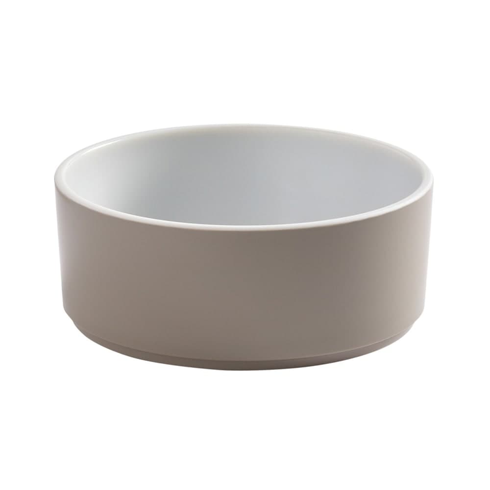 American Metalcraft UBR24MO 24 oz Round Bowl, 5 3/4" Diameter, Melamine, Mocha