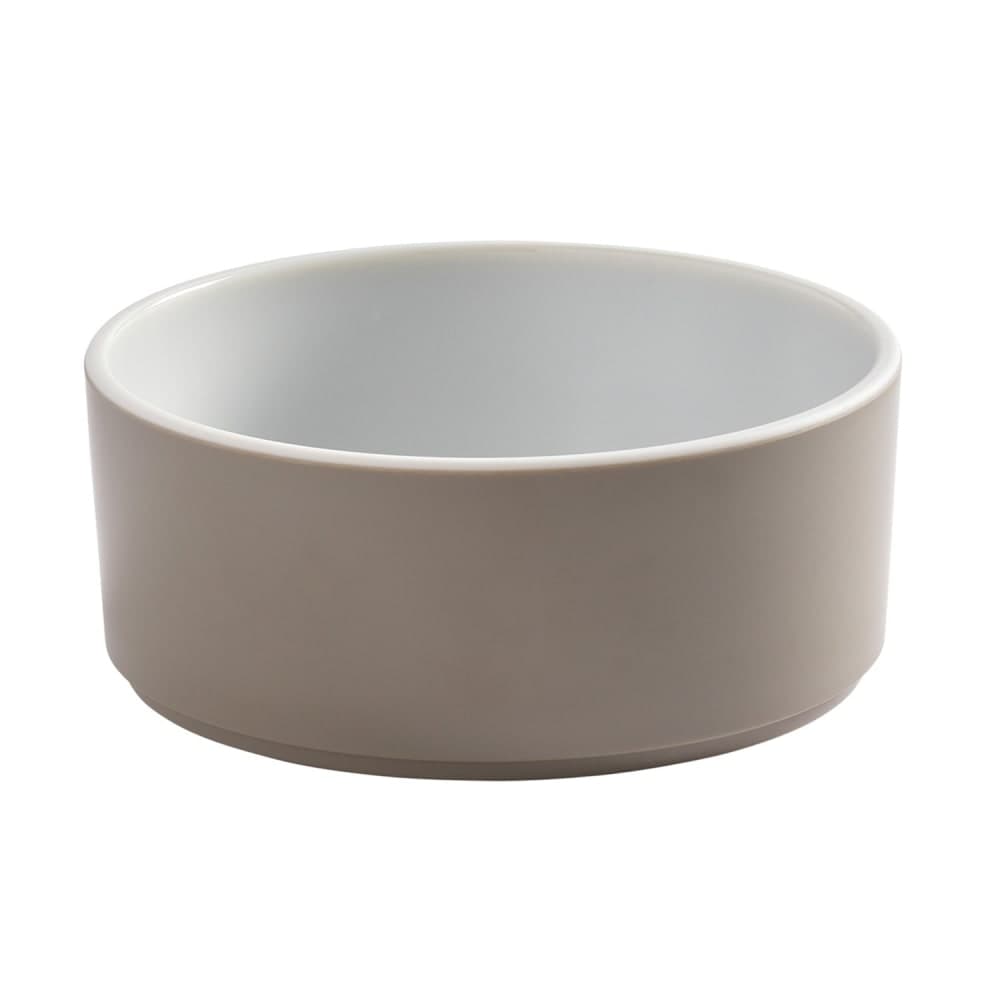 American Metalcraft UBR32MO 32 oz Round Bowl, 6 1/4" Diameter, Melamine, Mocha