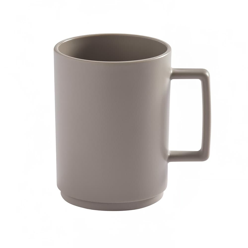 American Metalcraft UM12MO 12 oz Melamine Mug, 3 1/8" Diameter 4 1/8" Height, Tritan, Mocha