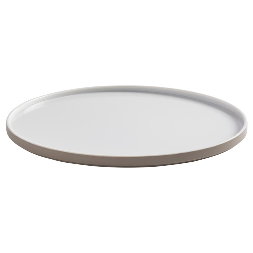 American Metalcraft UPR11MO 11" Round Melamine Plate, Mocha