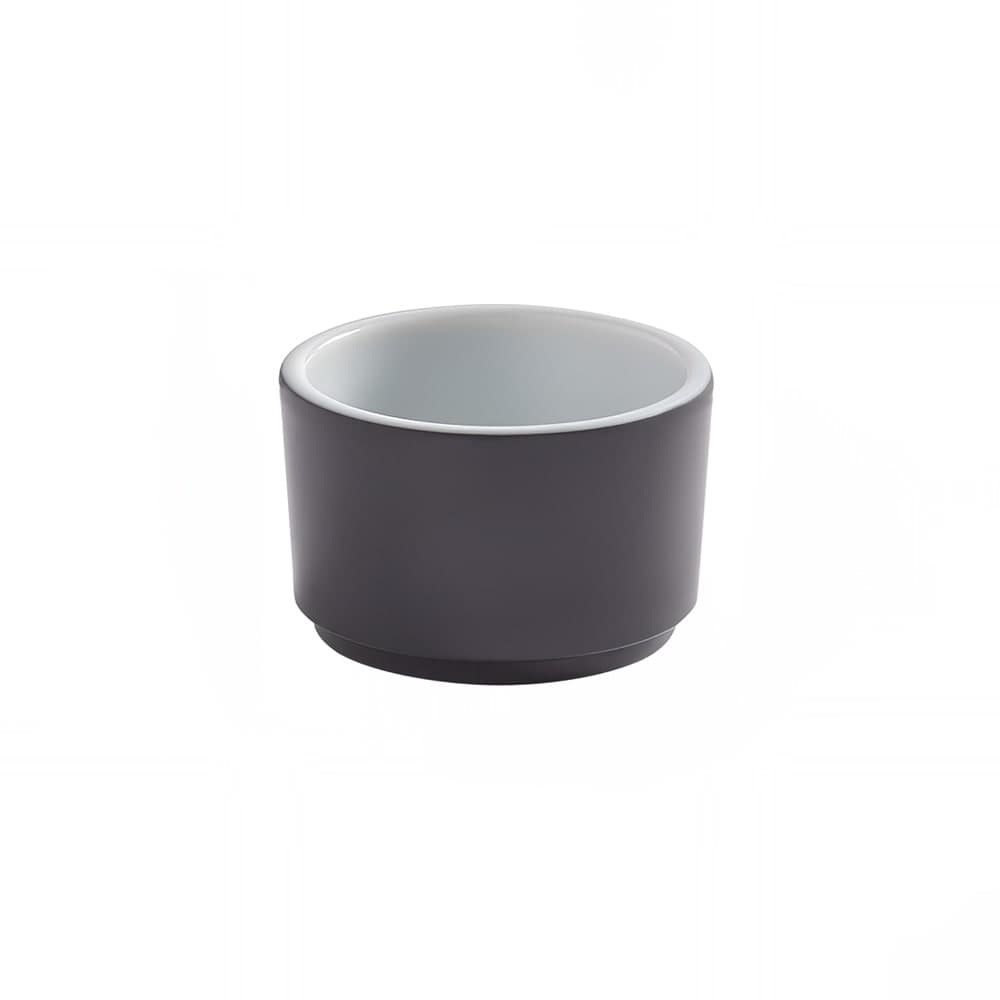 American Metalcraft USCR2GE 2 oz Round Melamine Sauce Cup, Graphite