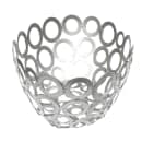 American Metalcraft WCW69 Oval Basket w/ Ring Design, Silver thumbnail 4