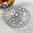 American Metalcraft WCW81 8" Round Basket w/ Ring Design, Silver thumbnail 2