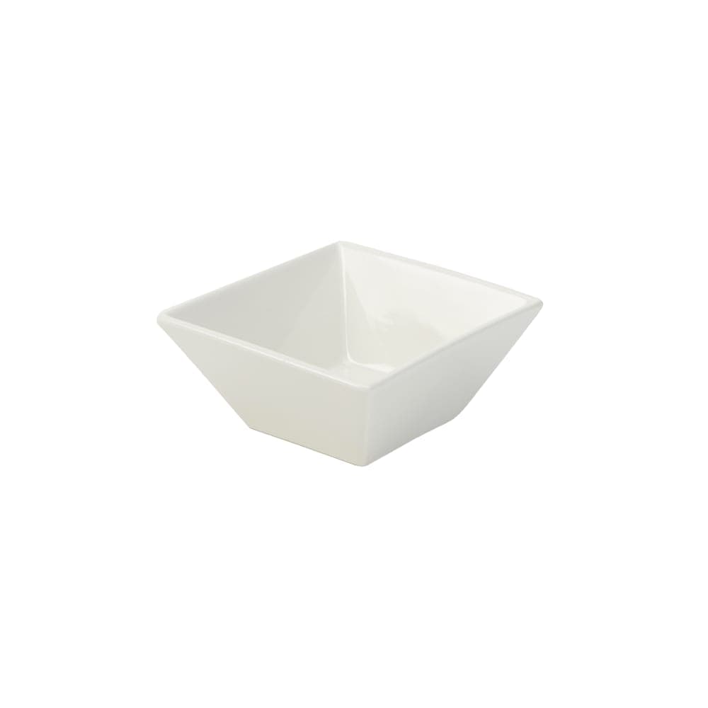 American Metalcraft WFB6 6" Square Bowl w/ 24 oz Capacity, White/Porcelain