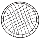 American Metalcraft WIB100 10" Wire Basket, Black thumbnail 3