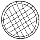 American Metalcraft WIB80 8" Wire Basket, Black thumbnail 3