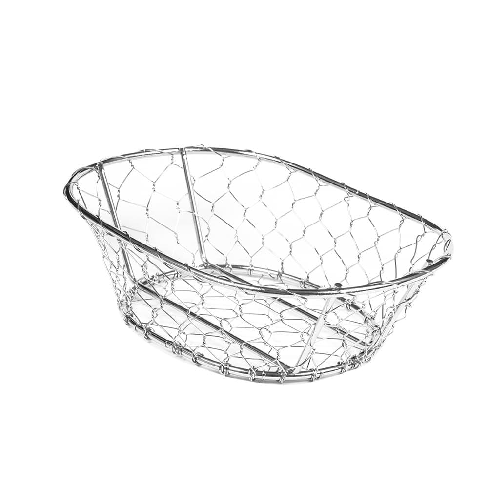 American Metalcraft WIR3 Wire Basket, 9 1/2" x 2 1/2", Chrome