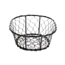 American Metalcraft WIR4 Wire Basket, 9 1/2" x 2 1/2", Black thumbnail 4