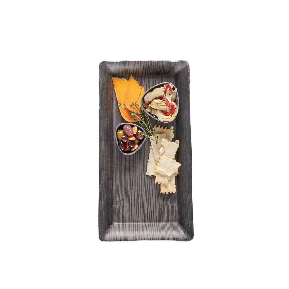 American Metalcraft WMEL19 Rectangular Platter - 14 1/4 x 7 1/2", Melamine