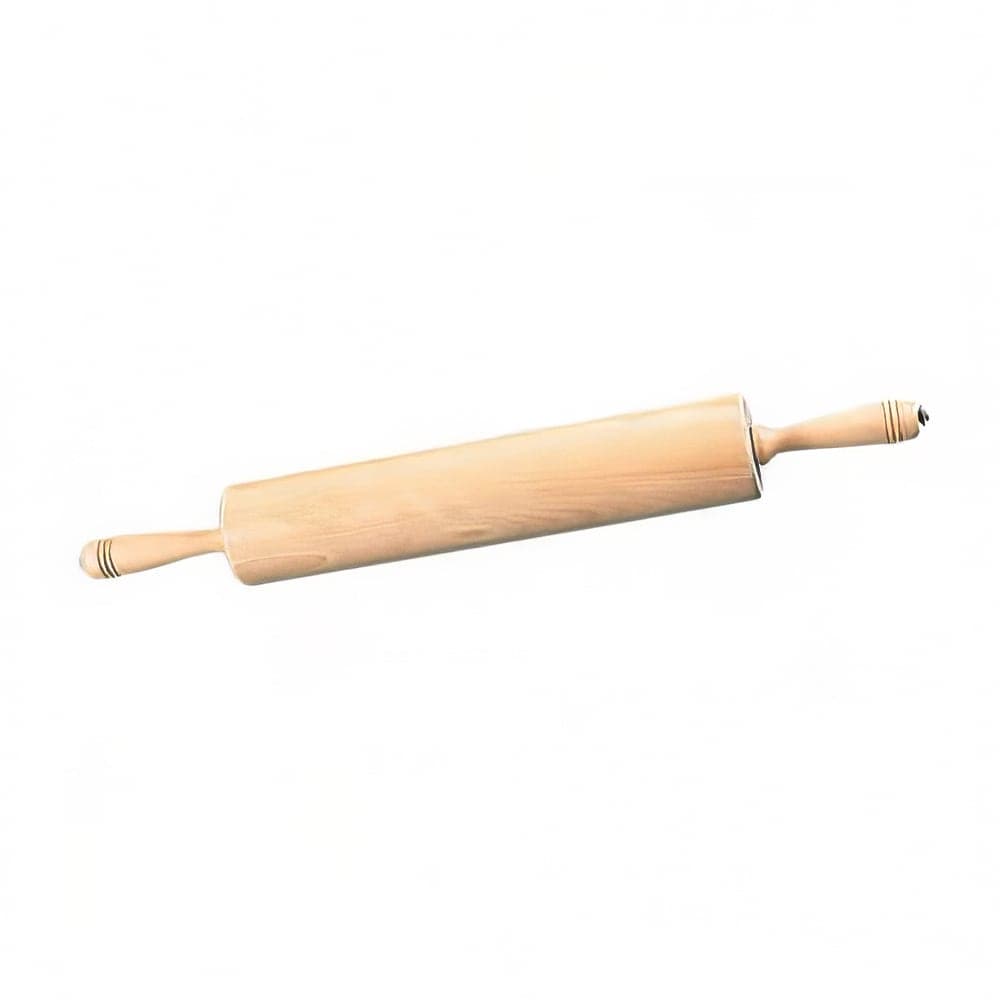 American Metalcraft WRPC5718 18" Rolling Pin w/ 2 3/4" Barrel, Wood