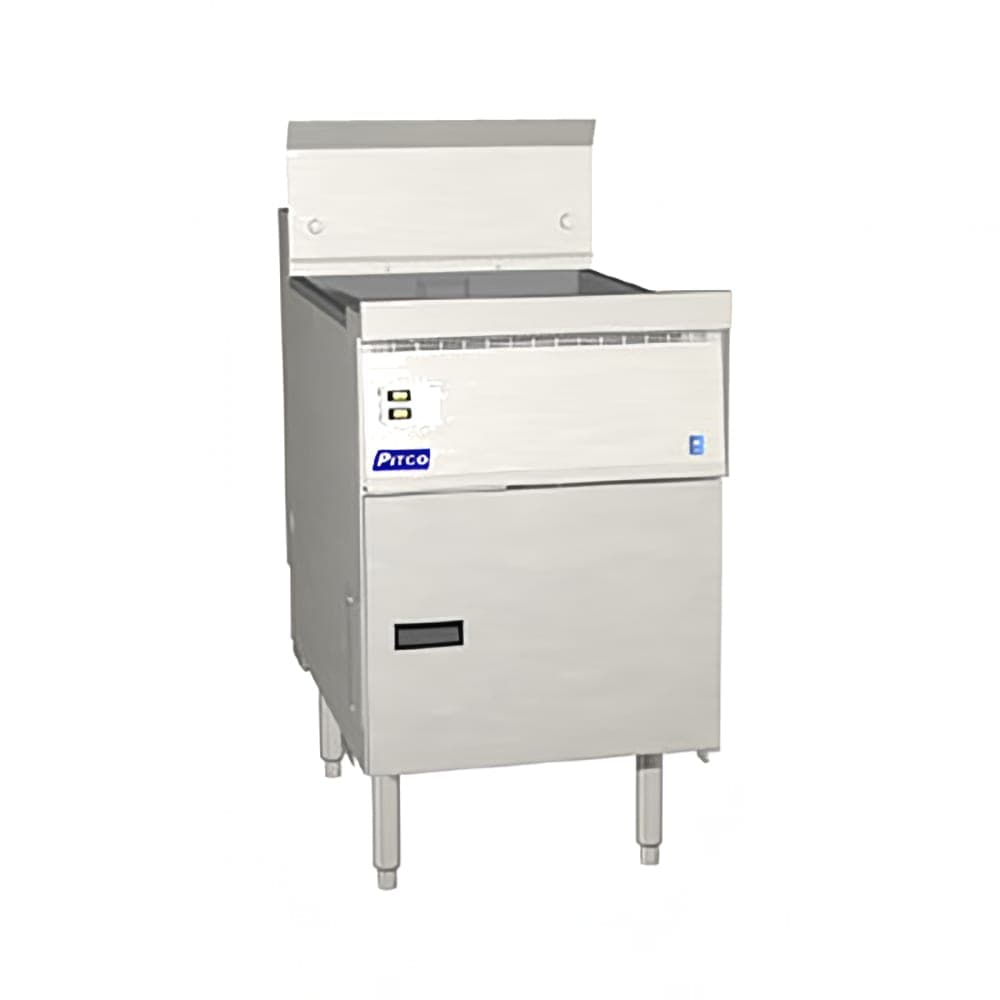 Pitco FBG18 Gas Fryer - (1) 65 lb Vat, Floor Model, Natural Gas