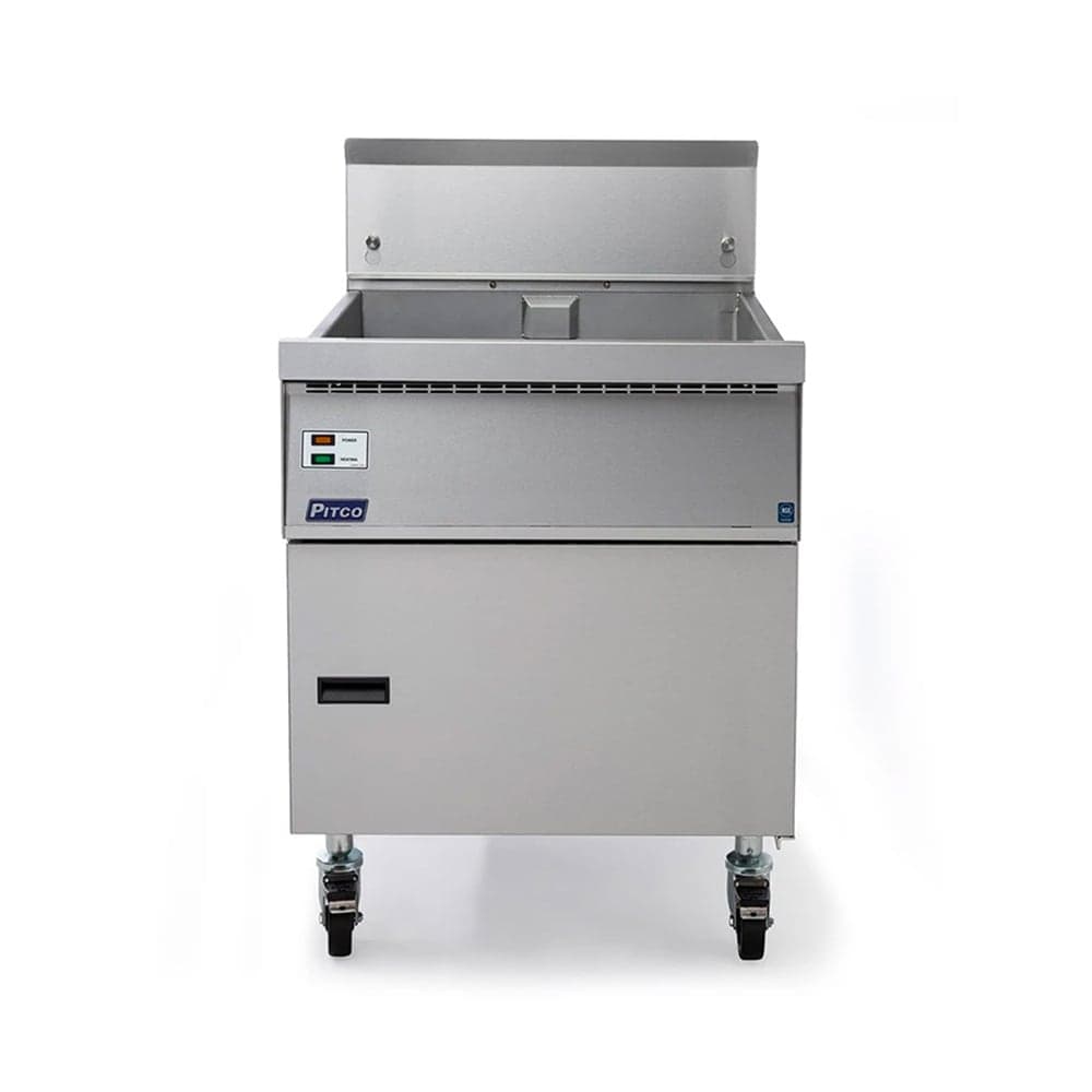 Pitco FBG24 Gas Fryer - (1) 87 lb Vat, Floor Model, Natural Gas