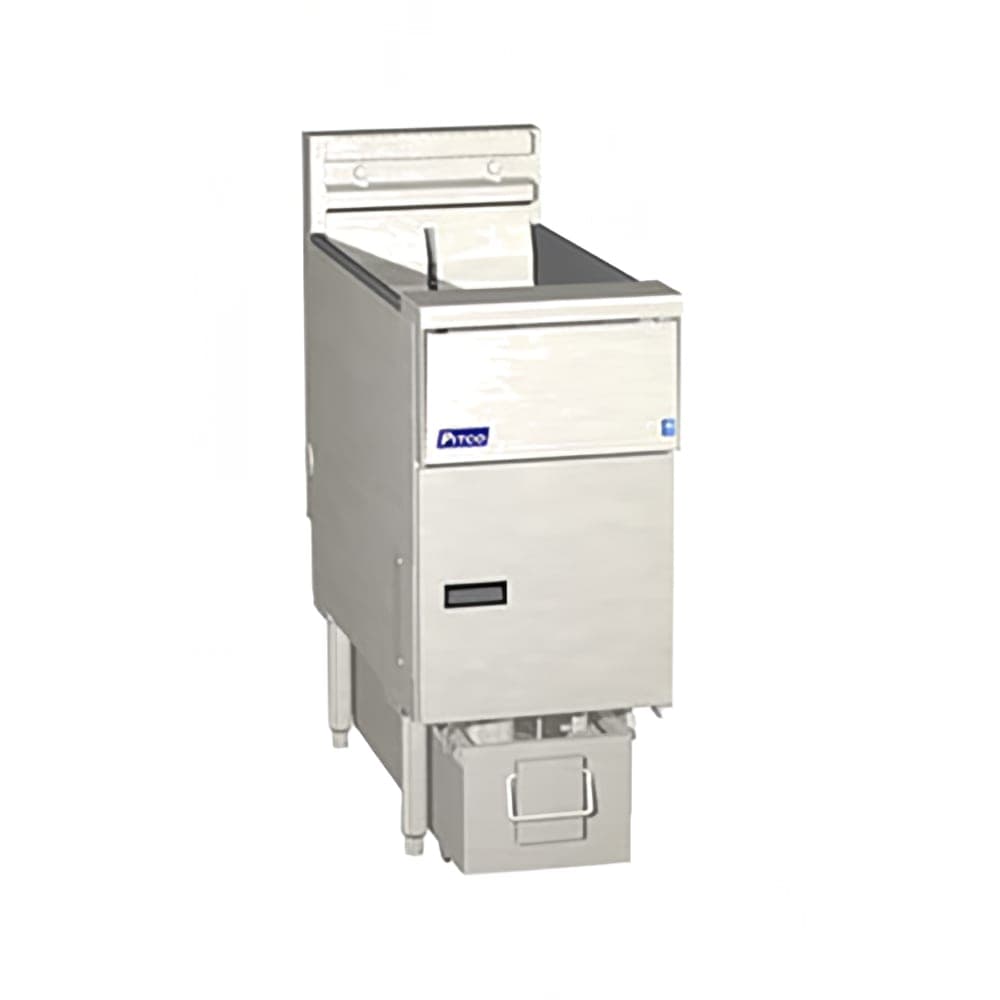 Pitco SE14RS-4FD Electric Fryer - (4) 50 lb Vats, Floor Model, 220v/1ph