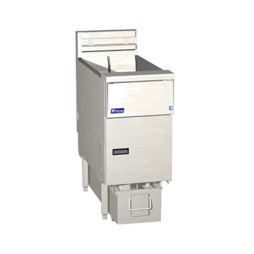 Pitco SE14S-4FD Electric Fryer - (4) 50 lb Vats, Floor Model, 220v/3ph