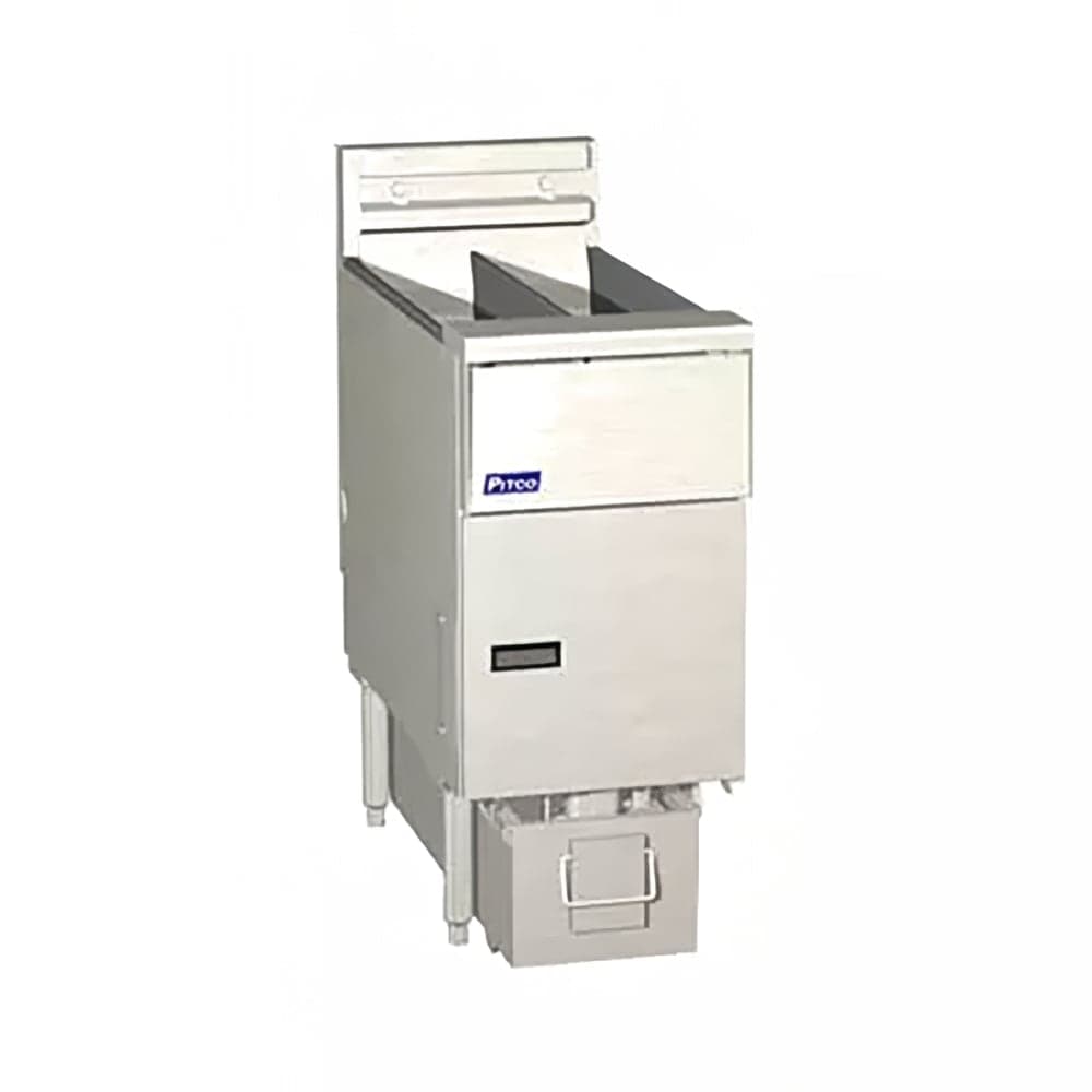 Pitco SE14X-1FD Electric Fryer - (1) 50 lb Vat, Floor Model, 208v/3ph