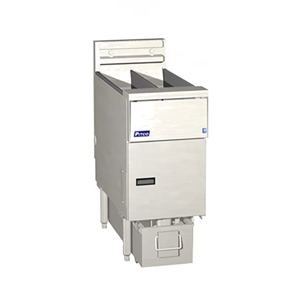 Pitco SE14X-1FD Electric Fryer - (1) 50 lb Vat, Floor Model, 208v/1ph