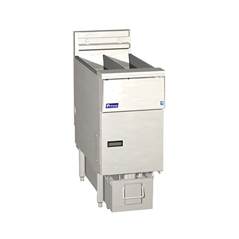 Pitco SE14X-1FD Electric Fryer - (1) 50 lb Vat, Floor Model, 220v/1ph