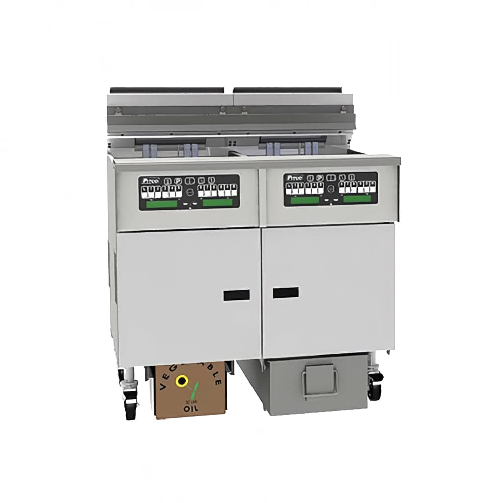 Pitco SELV184-C/FD Electric Fryer - (1) 40 lb Vat, Floor Model, 208v/3ph