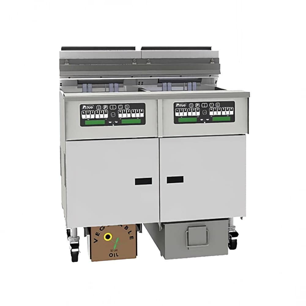 Pitco SELV184-C/FD Electric Fryer - (1) 40 lb Vat, Floor Model, 220v/3ph