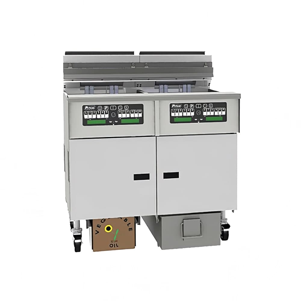 Pitco SELV184-C/FD Electric Fryer - (1) 40 lb Vat, Floor Model, 240v/3ph