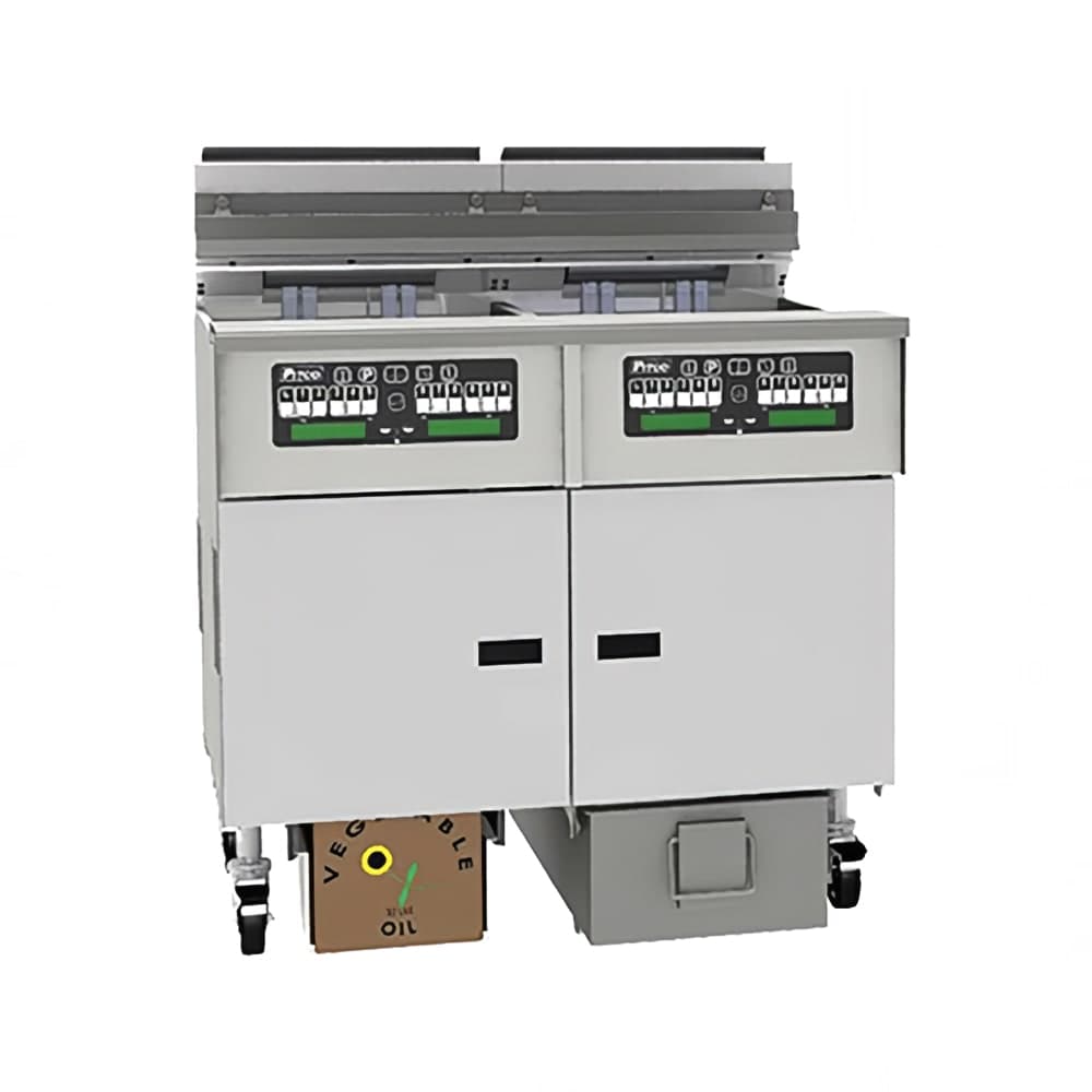 Pitco SELV184X-C/FD Electric Fryer - (1) 40 lb Vat, Floor Model, 220v/3ph