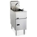 Pitco SG14-S Gas Fryer - (1) 50 lb Vat, Floor Model, Liquid Propane thumbnail 3