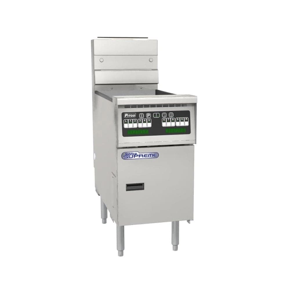 Pitco SSH60 Gas Fryer - (1) 60 lb Vat, Floor Model, LP