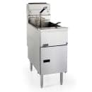 Pitco VF-35S Gas Fryer - (1) 35 lb Vat, Floor Model, Natural Gas thumbnail 3