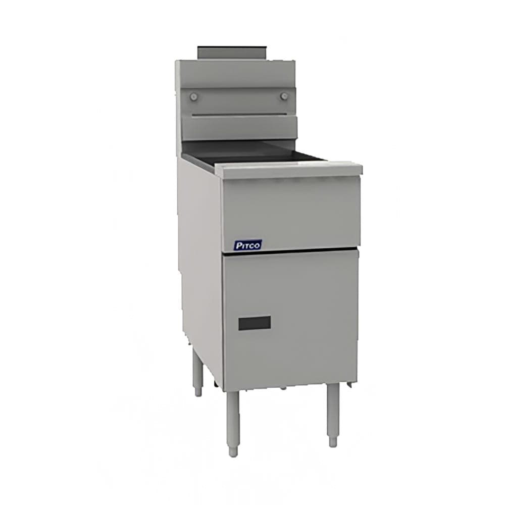 Pitco VF-65S Gas Fryer - (1) 65 lb Vats, Floor Model, Liquid Propane