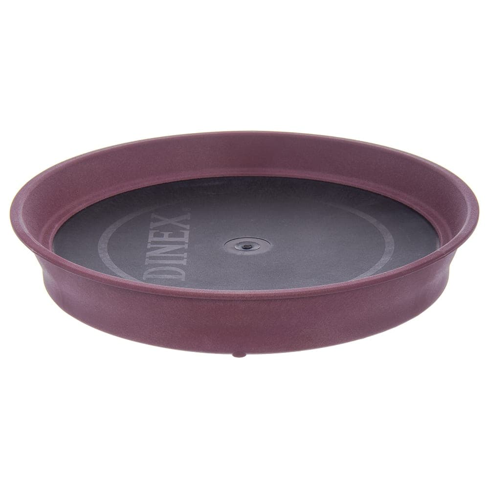 Dinex DX1411061 9 7/10" Round Base for Duratherm™ Induction Charger - Plastic, Cranberry