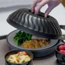 Dinex DX340003 Turnbury Insulated Dome for 9" Plates - Onyx thumbnail 5