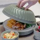 Dinex DX340084 Turnbury Insulated Dome for 9" Plates - Sage thumbnail 5