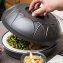 Dinex DX540044 Fenwick Insulated Dome for 9" Plates - Graphite Gray thumbnail 5