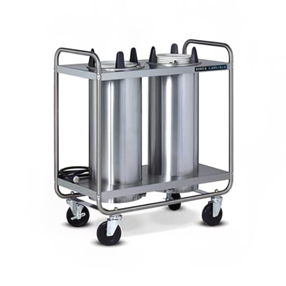 Dinex DXPIDP3O1200 52 1/2" Mobile Dish Dispenser w/ (3) Columns, Stainless