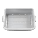 Vollrath 1502-31 Bus Box -  20" x 15" x 5 3/4", Perforated, Gray thumbnail 4