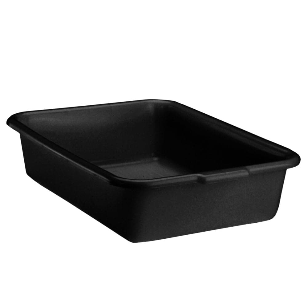 Vollrath 1521-06 Traex® Bus Box - 15 3/5" x 21 3/4" x 5", Black