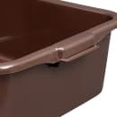 Vollrath 1527-01 Traex® Bus Box - 15 1/2" x 21 3/4" x 7", Chocolate thumbnail 5