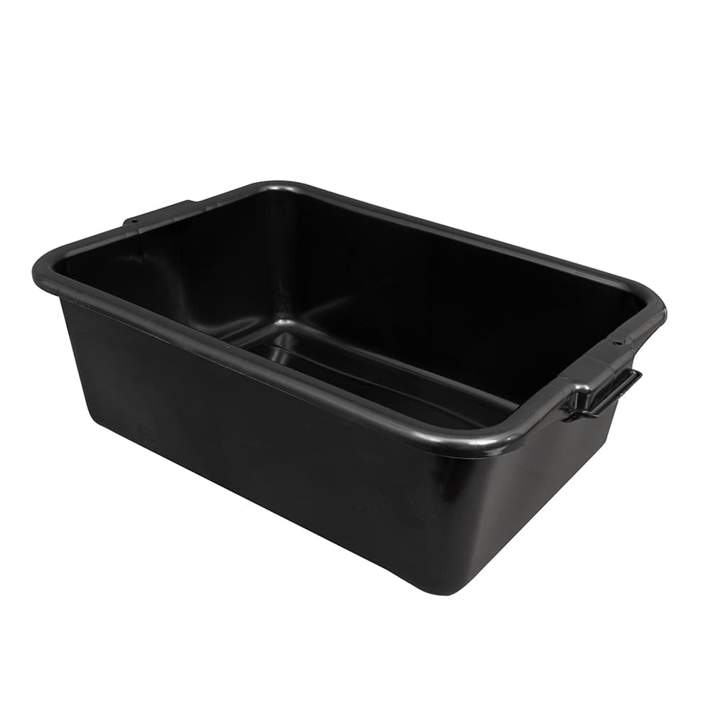 Vollrath 1527-06 Traex® Bus Box - 15 1/2" x 21 3/4" x 7", Black